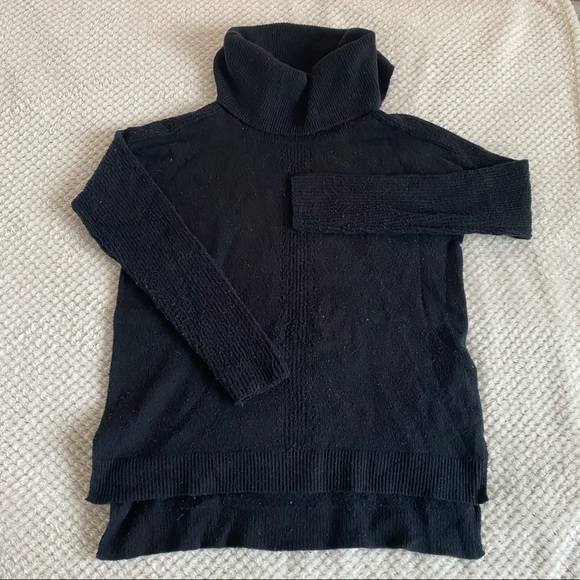 Black Banana Republic Cowl Neck Sweater - Picture 3 of 9